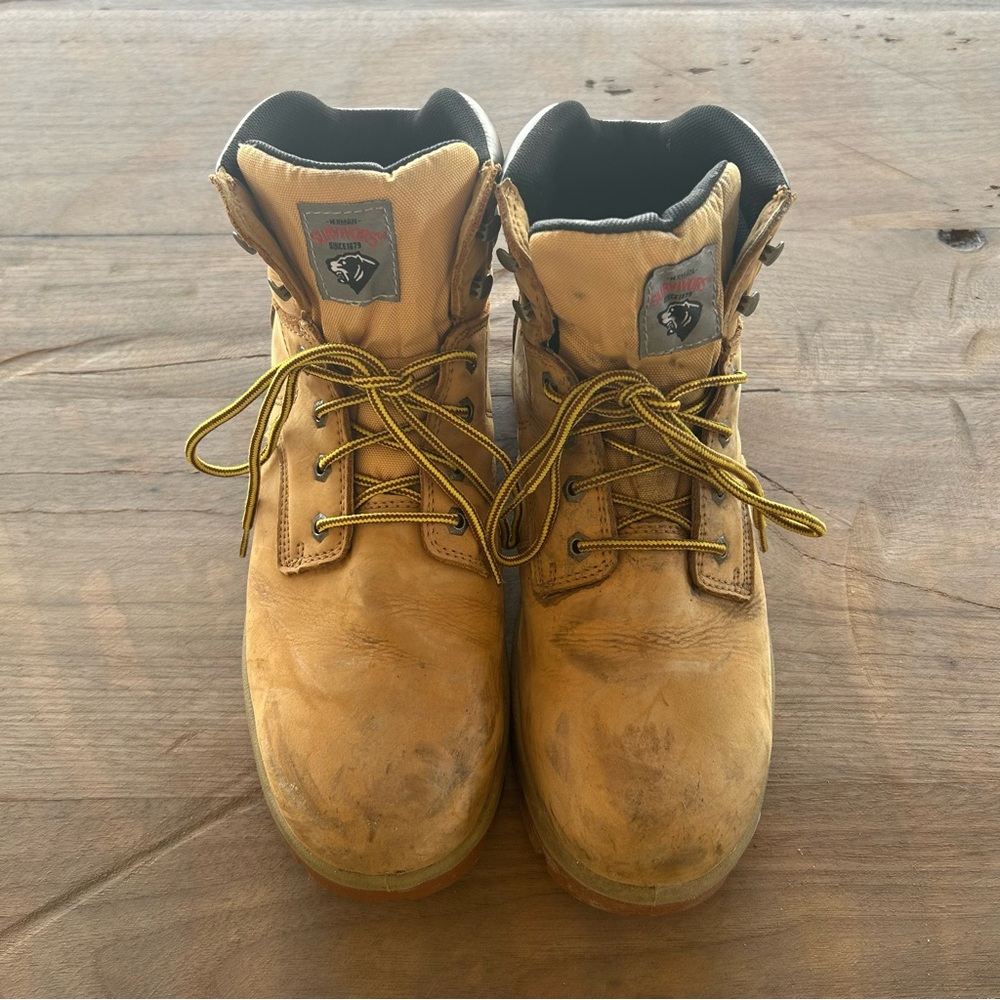 Herman Survivors Men's Boulder Waterproof Steel Toe Work Boots